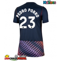 Camisa de Futebol Tottenham Hotspur Pedro Porro #23 Equipamento Secundário Mulheres 2026-27 Manga Curta